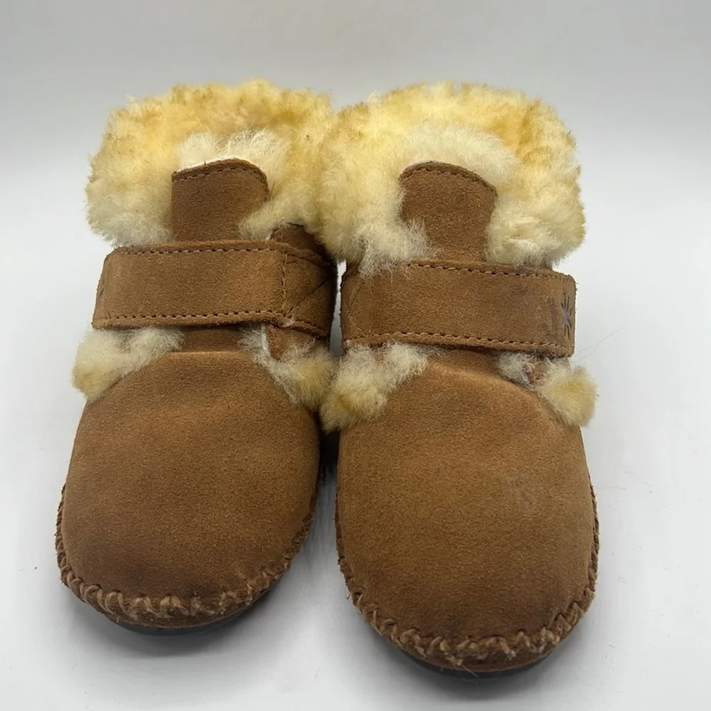LL Bean Chestnut Boots with Fur Lined - Picture 1 of 7